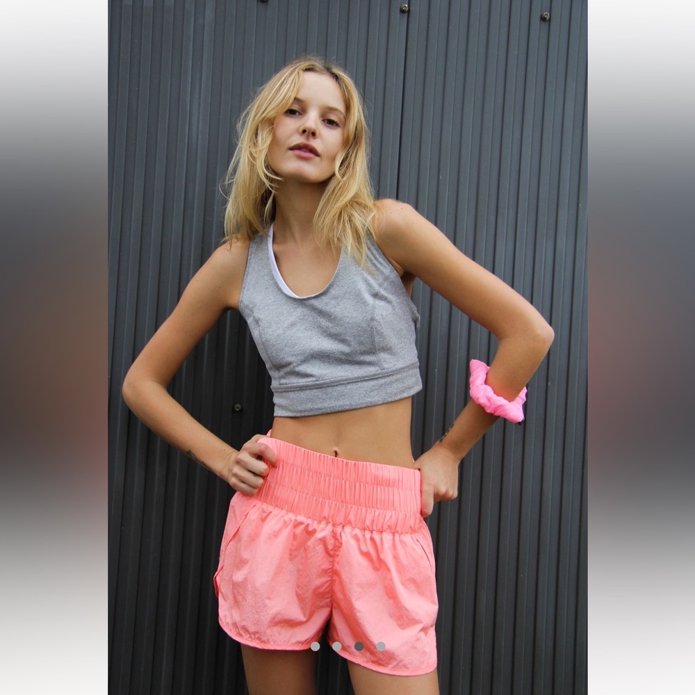 Free People: The Way Home Short in Papaya Punch 💜